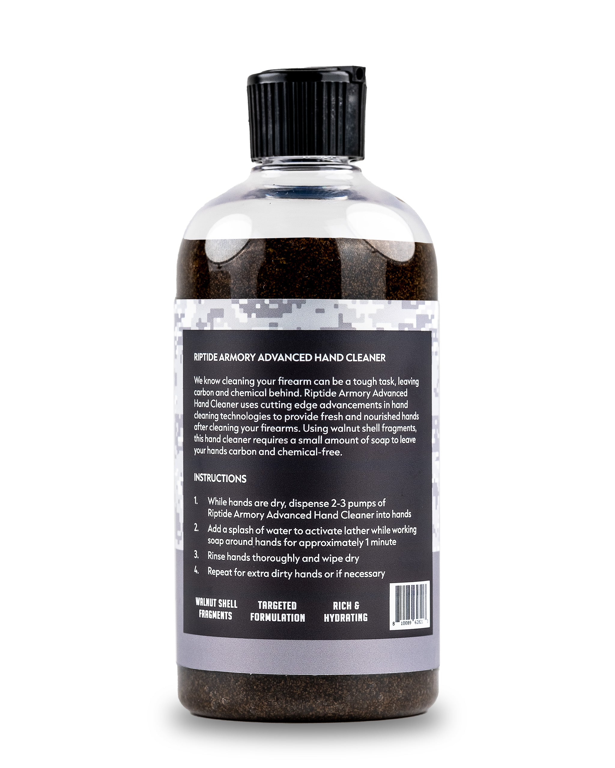 Riptide Advanced Hand Cleaner: Walnut Shell Fragments for Deep