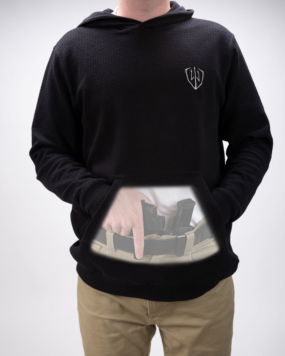 Waffle Knit CCW Hoodie