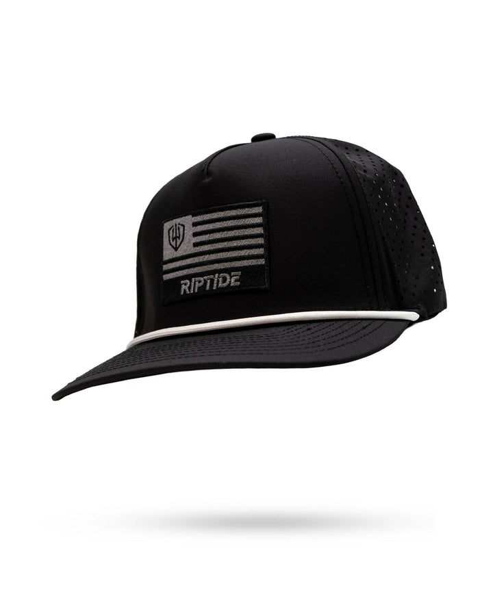 Blackout Flag - Perforated Rope Hat