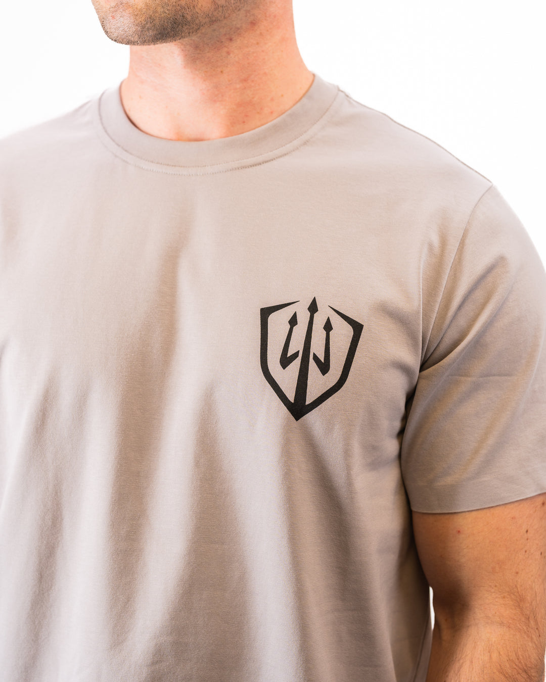 Grey Antlers Tee