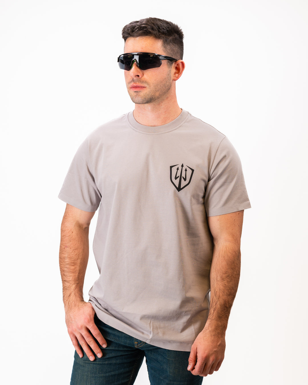 Grey Antlers Tee