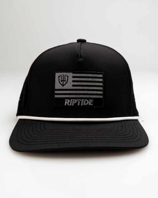 Blackout Flag - Perforated Rope Hat – Riptide Armory