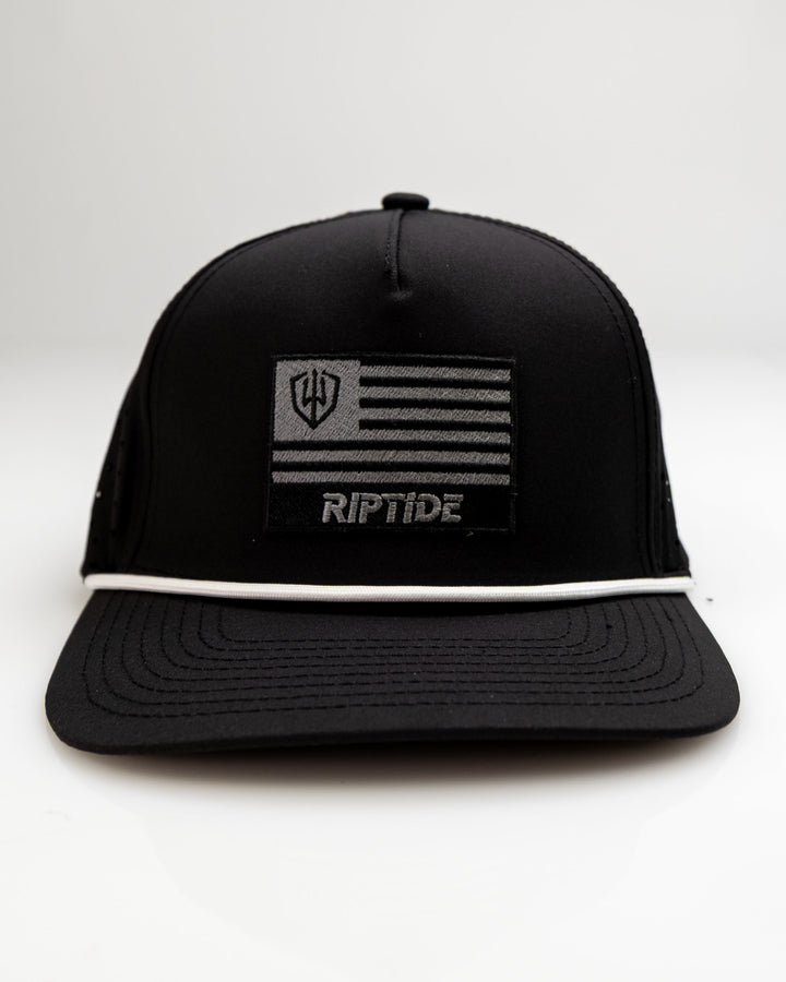 Blackout Flag - Perforated Rope Hat